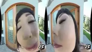 محاكاة جنسية غامرة: ثنائي مشاغب في مشهد واقع افتراضي صريح